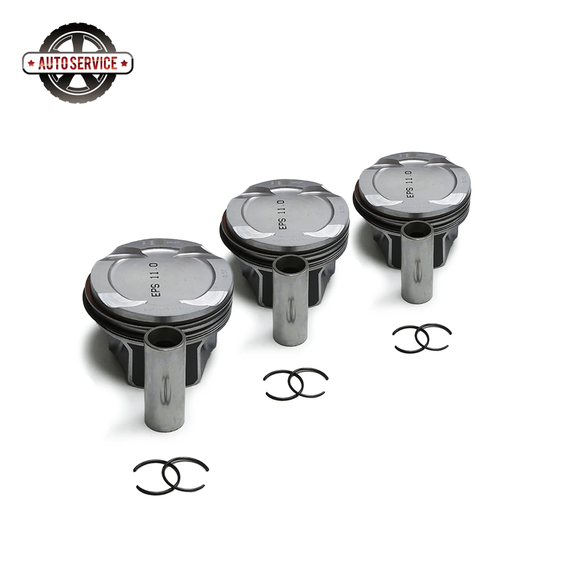 3 Cylinder Pistons & Rings Set Plus 0.50mm Fit For BMW1 2 3 4 i8 x1 x2 F20 F21 F45 MINI CLUBMAN Convertible Countryman 8 678 931