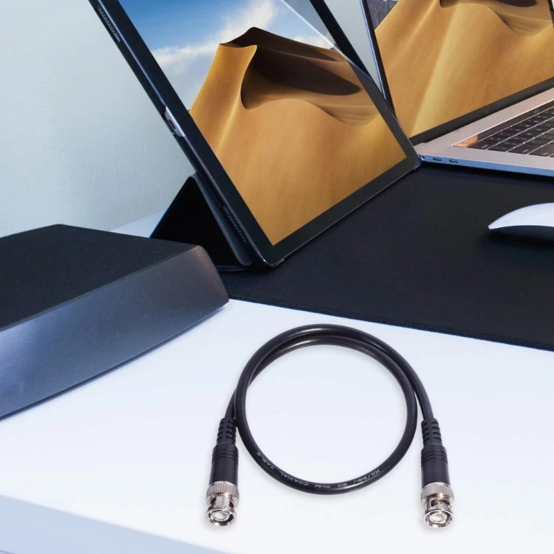 Cáp đồng trục BNC Male sang BNC Male Cáp đồng trục tổn thất thấp Cáp nhảy BNC cho máy phân tích quang phổ dao động kế Modem