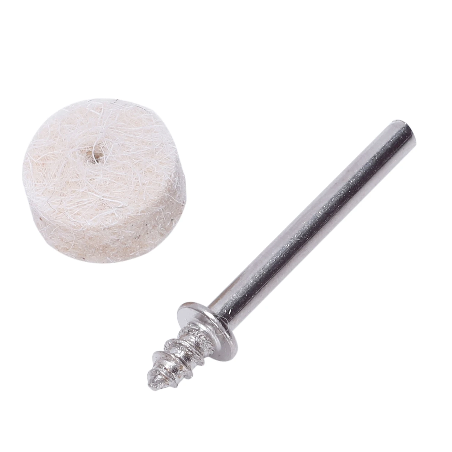 เครื่องมือขัดล้อกลมสำหรับขัดล้อ + ก้าน2อันสำหรับ Dremel 100ชิ้น