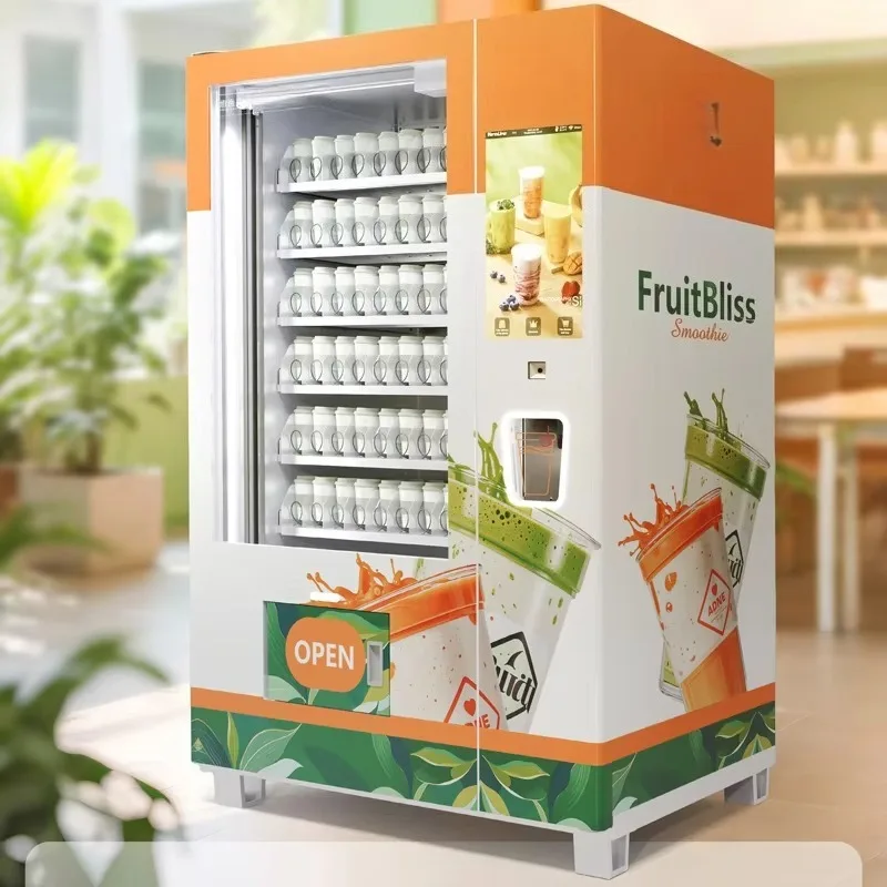 Self Service Vending Machine Snack Beverage Dispenser Cashless Payment Smart Retail Business Equipment