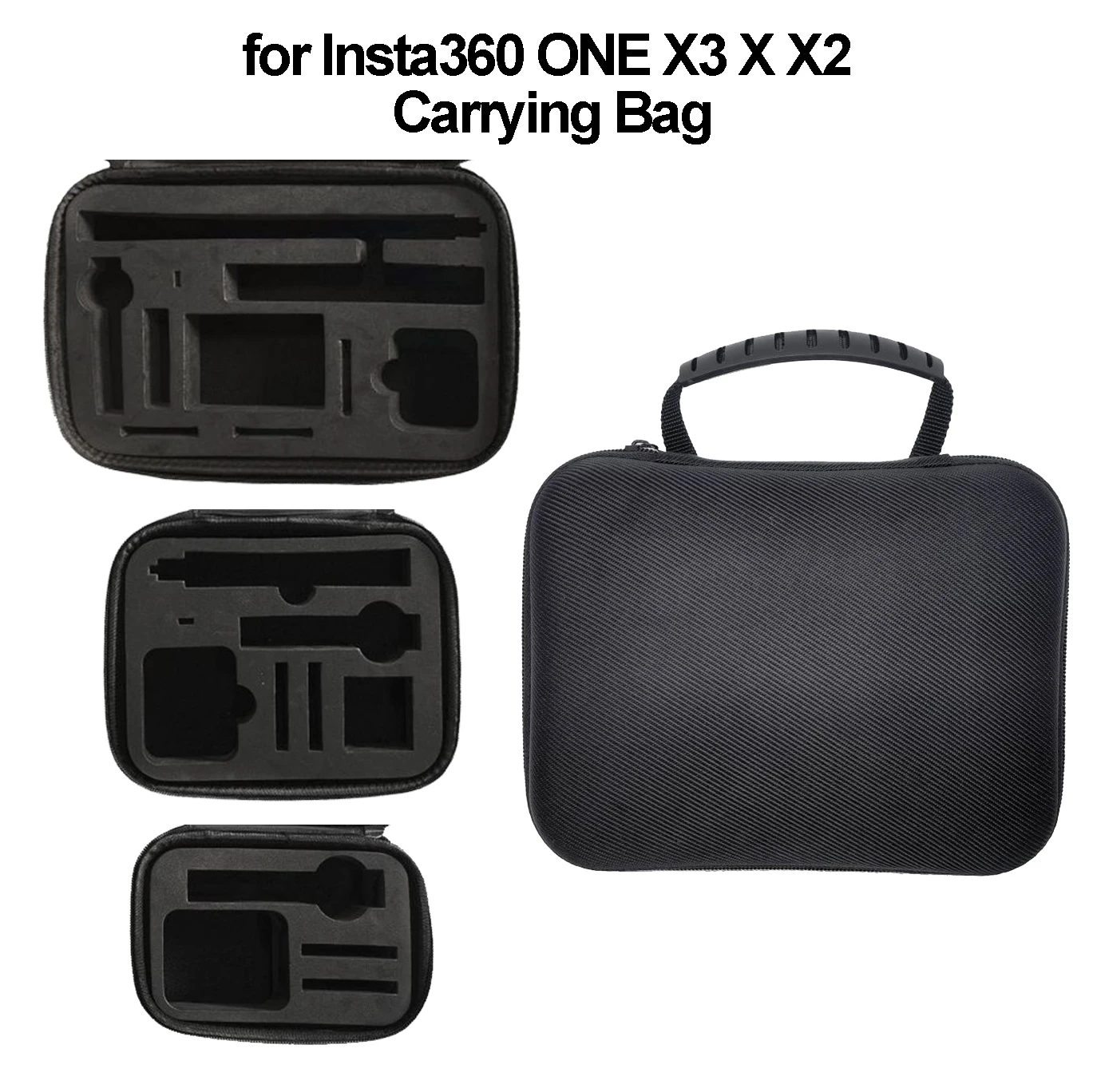 for Insta360 X4 X3 Storage Case Waterproof Carrying Bag For Insta 360 One X2 Panoramic Camera Handbag Accessory Box Large Medium