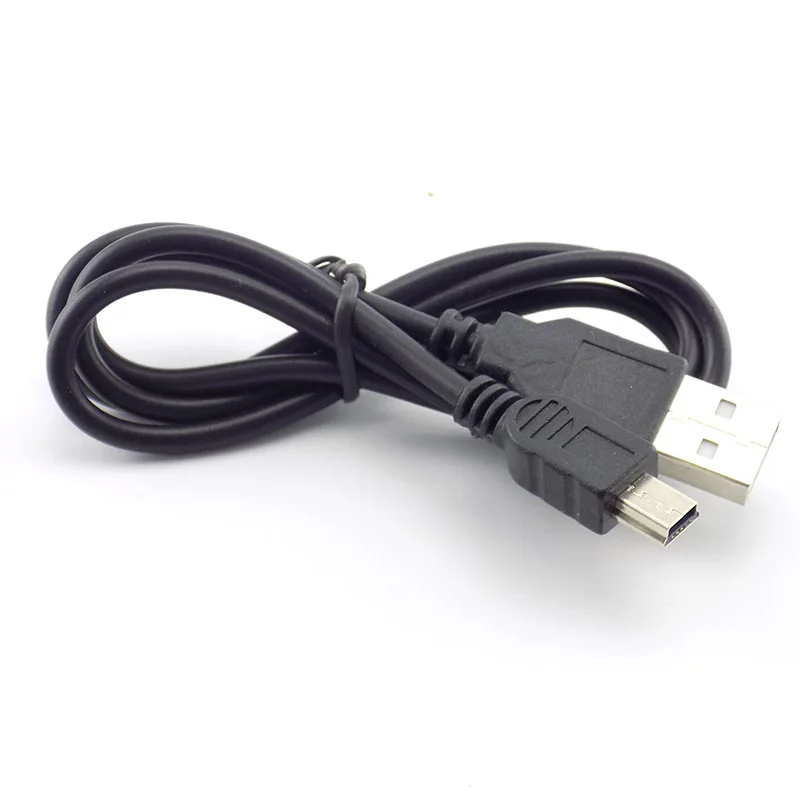 High-speed USB 2.0 Naar Mini USB 5-Pin Sync Kabel Data Opladen Power Verlengsnoer Connector splitter Voor MP3 MP4 D5
