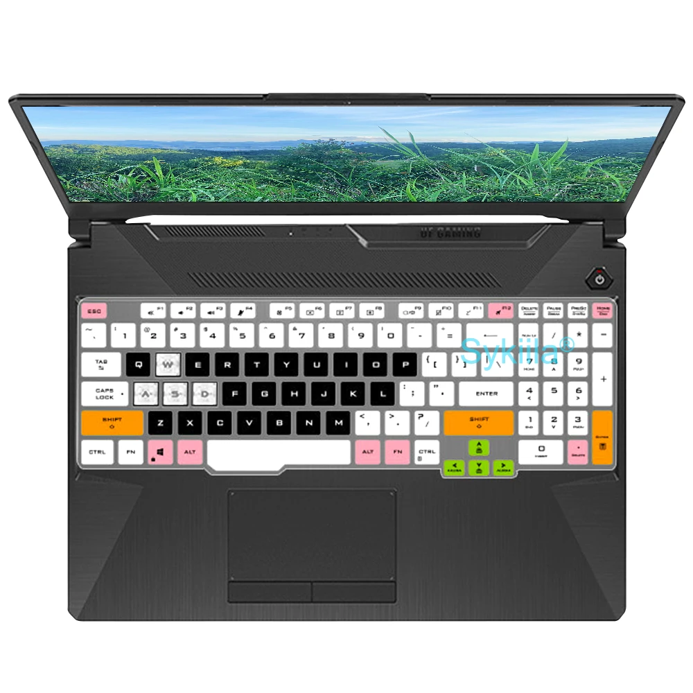 Tastaturabdeckung für ASUS TUF Gaming A15 A16 A17 A18 F15 F16 F17 FX507 FX607 FA608 FA808 FX608 Silikon-Schutzhülle 15 16 – Detail 13