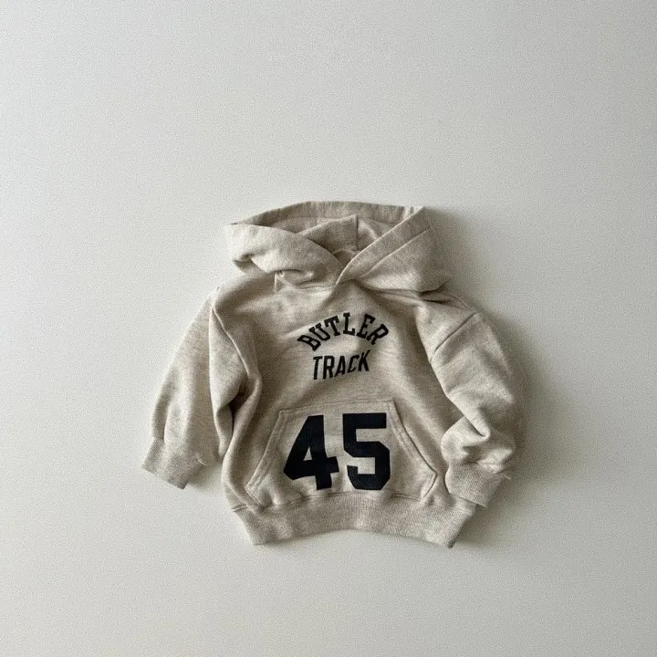 2025 Autumn New Baby Long Sleeve Sweatshirt Cotton Infant Boys Letter Print Hooded Sweatshirt Girls Casual Pullover Baby Clothes