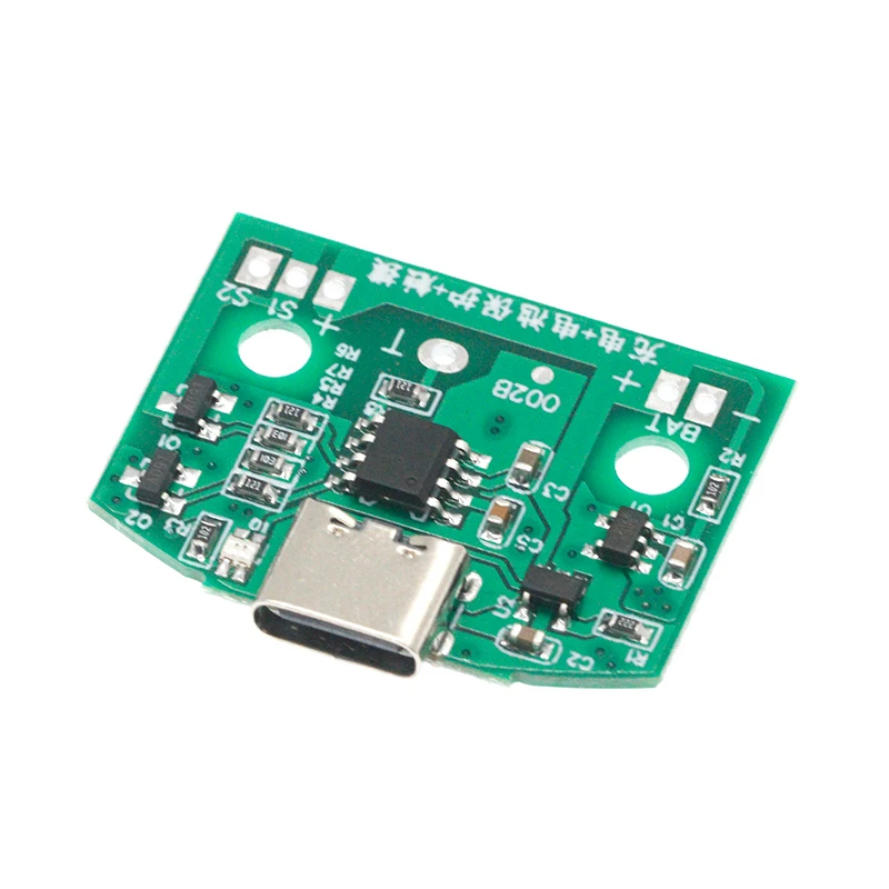 1/5/10PCS 8W Type-C Table Lamp Circuit Board USB Charging Three Gear Stepless Dimming Led Touch Small Night Lamp Control Module