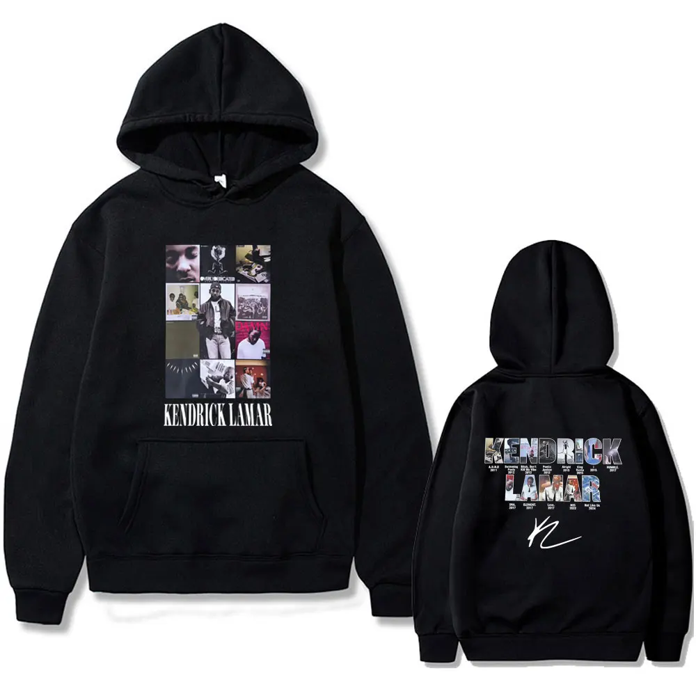 

Hot Rapper Kendrick Lamar Album Cover Graphic Hoodie Men Hip Hop Retro Oversized Streetwear Male Fashion Trend Pullover Hoodies