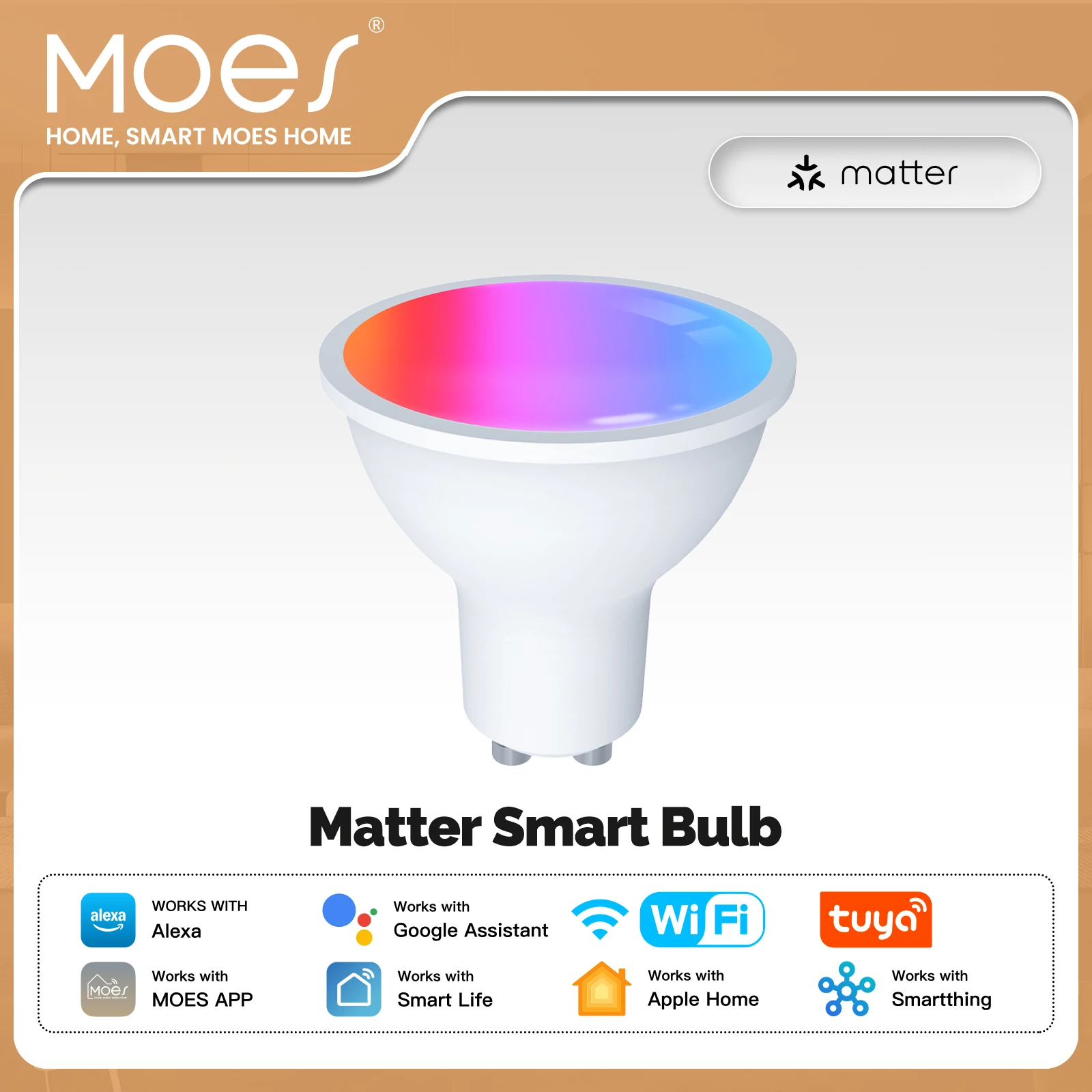 moes-tuya-matter-wifi-gu10-lampada-inteligente-regulavel-luz-led-16-milhoes-de-cores-rgb-c-w-lampada-de-vela-controle-de-voz-alexa-google-home