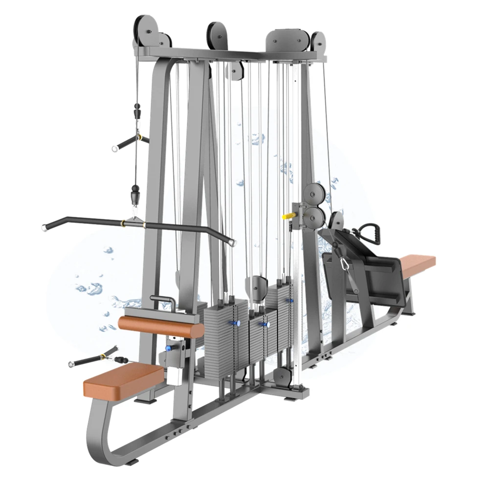 

Gym Equipment Fitness Equipment Multi Functional 4 Stations Equipment - Practical Home & Gym Fitness Gear