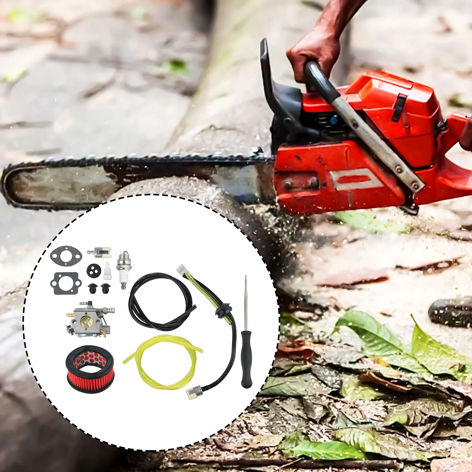 

Improve the Fuel Efficiency and Power Output of Your For Echo Chainsaw CS370 CS400 CS400F WT985 with a Carburetor
