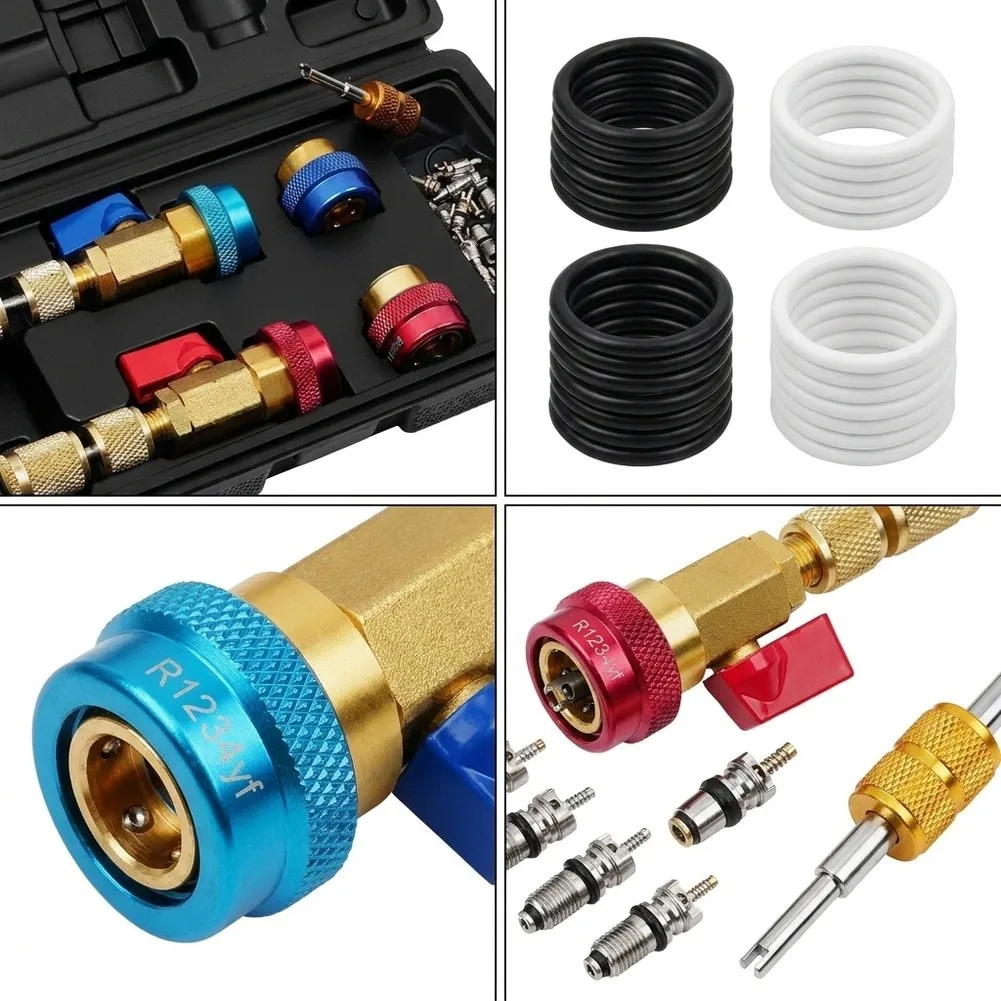 R134A Valve Core Removal and Installation Implement Designed for Repeatable Performance in Field and Shop Environments