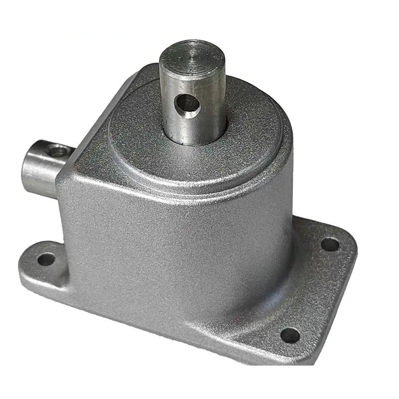 90 Degree Right Angle Bevel Gearbox 1:1 Speed Ratio Small Steering Gear Unit