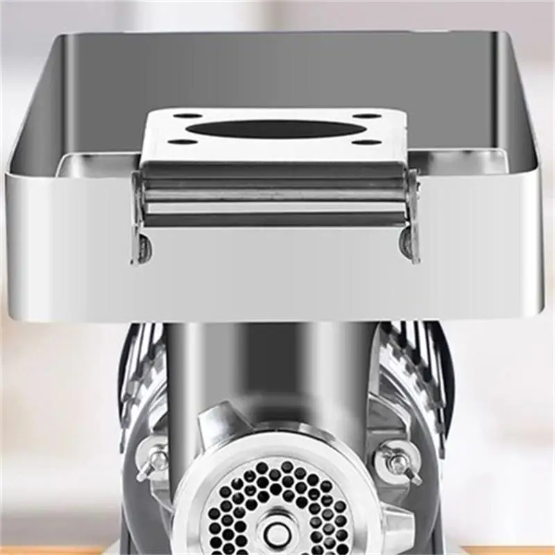 Commercial Restaurant Frozen Meat Grinder Machine High Power Automatic Meat Mincer For Sausage Processing
