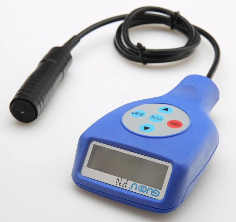 Car Body Tester Detailing Tool Auto Coating Thickness Gauge Car Paint meter 50mil 1250um Tester-in Width Measuring Instruments