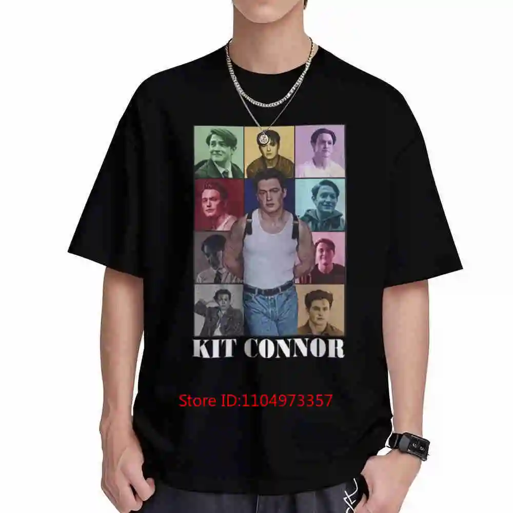 Kit Connor Heartstopper Vintage Comic Short Sleeve Tee 100% Cotton T-Shirt