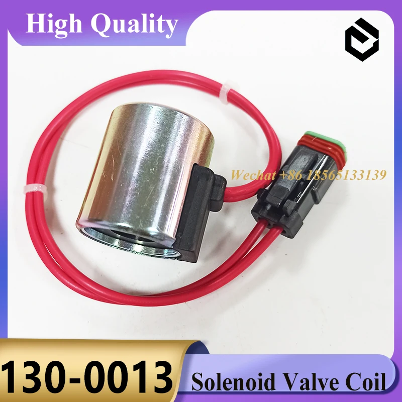 130-0013 Solenoid Valve Coil 1300013 for Caterpillar CAT 424D 446D 436C 446B 420D 442D 430D 432D 416C 428D 438C 416D 426C 438D