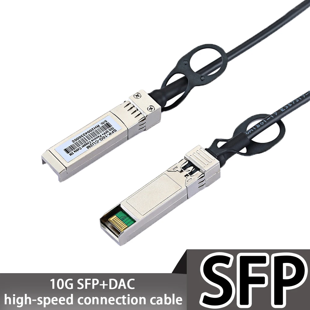 1m/2m/3m/5m/7m/10m SFP+ 10Gb DAC Cable SFP Module 10G Passive Direct Attach Copper Twinax SFP Cable Compatible with Cisco