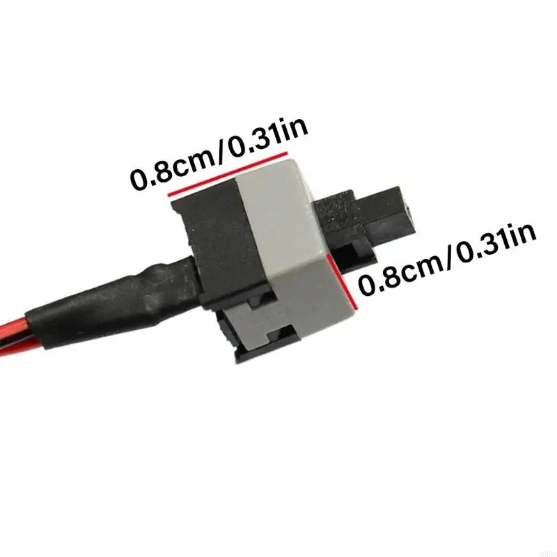 Кабель кнопки питания кабель 50 см 2PIN ATXS ПК Провод ПК -переключателя для перезагрузки корпуса компьютера Ремонт поврежденный