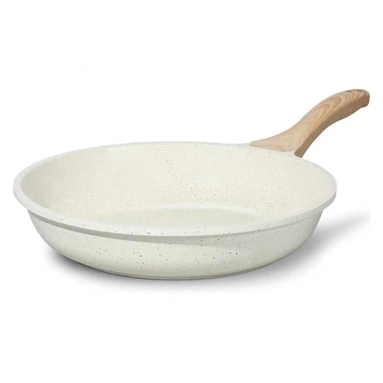 

Керамические сковороды с антипригарным покрытием и крышками, нетоксичные, для приготовления омлетов, совместимые со всеми газовыми, электрическими и индукционными плитами.