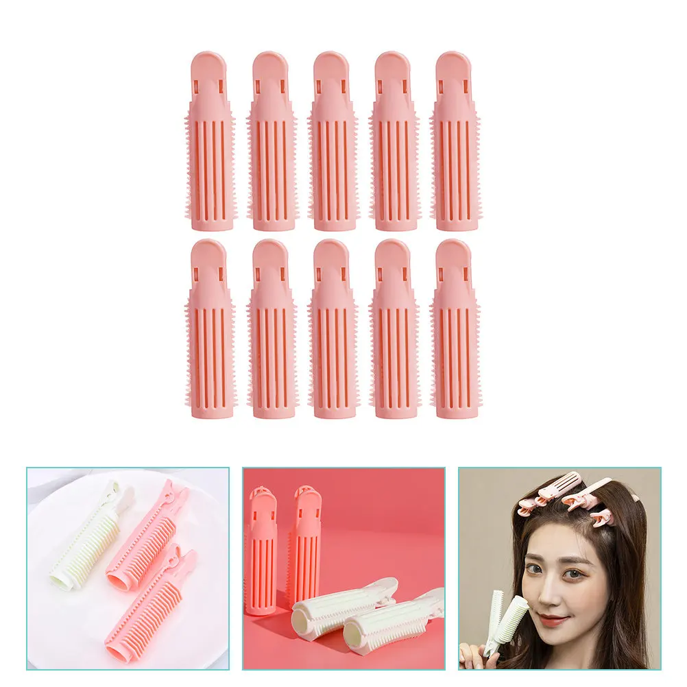

10 шт. Заколки для объема волос у корней, бигуди для челки, инструменты для легкой укладки густых вьющихся волос, временные заколки для укладки у корней
