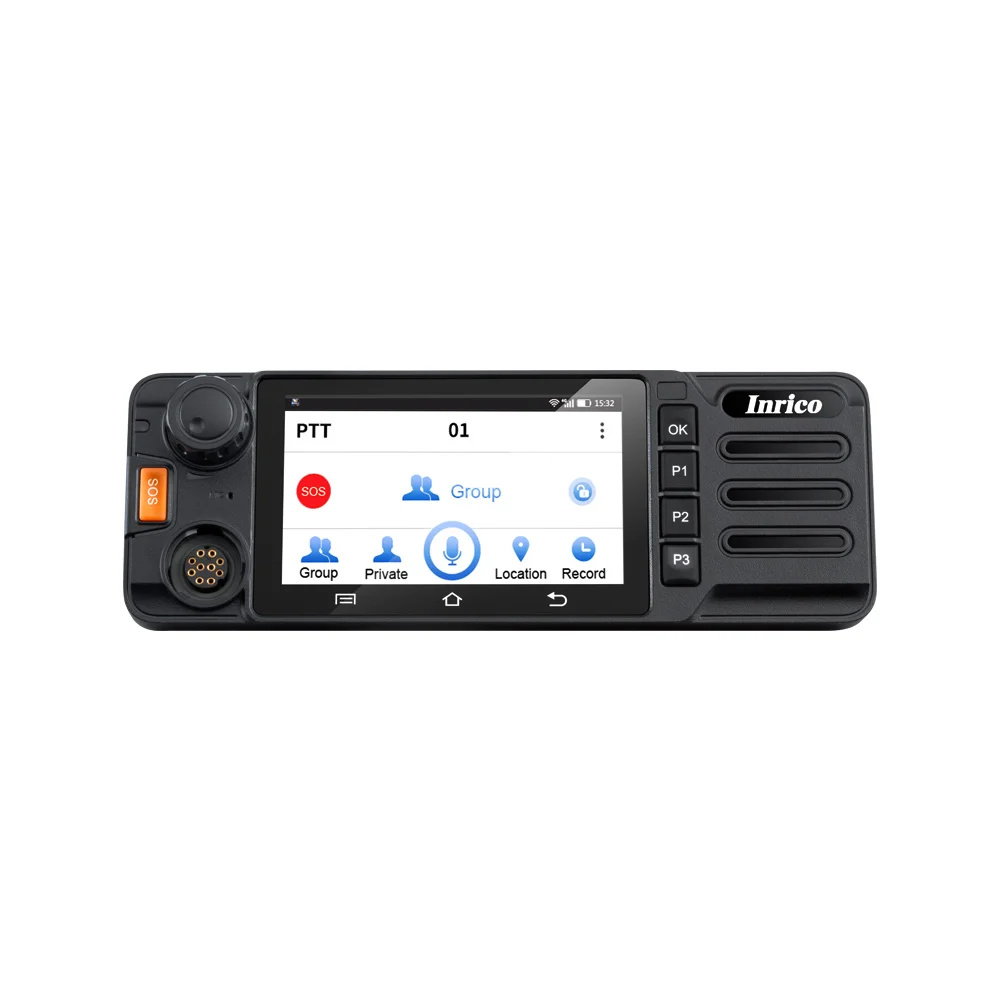 Inrico TM-9 Long distance vehicle-mounted walkie talkie dual band mobile radio with db25 port