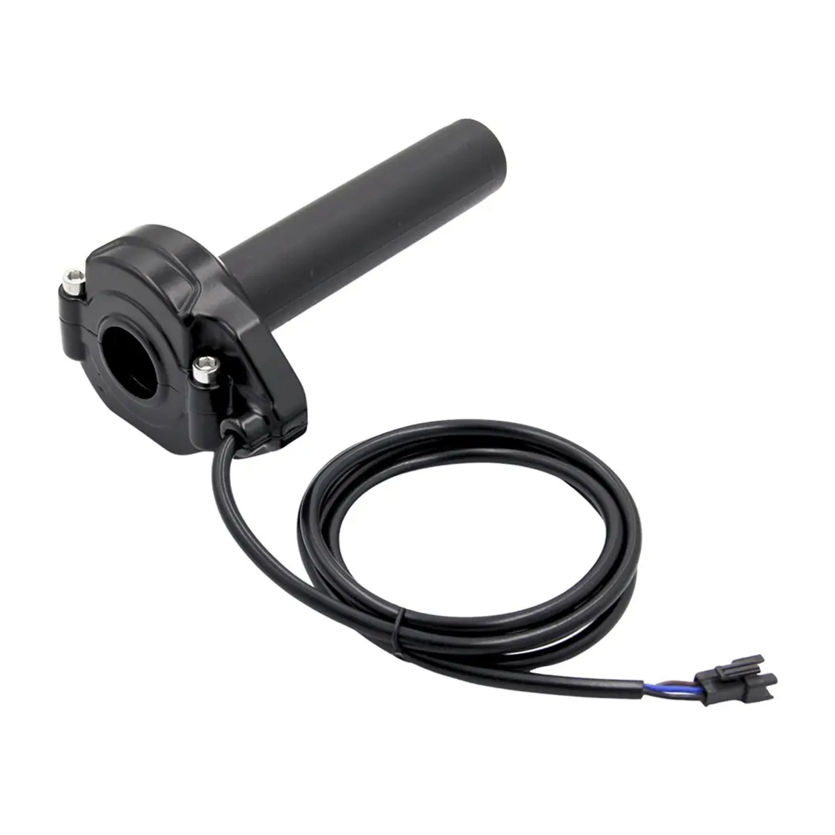 

(ABYM) Scooter Throttle Grips Throttle Handle with Cable Thumb Controlled Throttle Grip Silicone Handlebar Covers