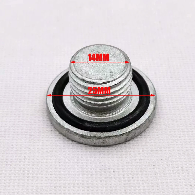 2Pcs M14 x 1.5 Engine Oil Pan Sump Drain Plug For Alfa Cadillac Chevrolet / Daewoo Fiat Land Rover Opel / Vauxhall Suzuki