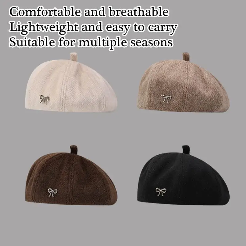 

270D Retros Styles Hat British Girl Sweet Styles Hat Casual Sport Unique Hat