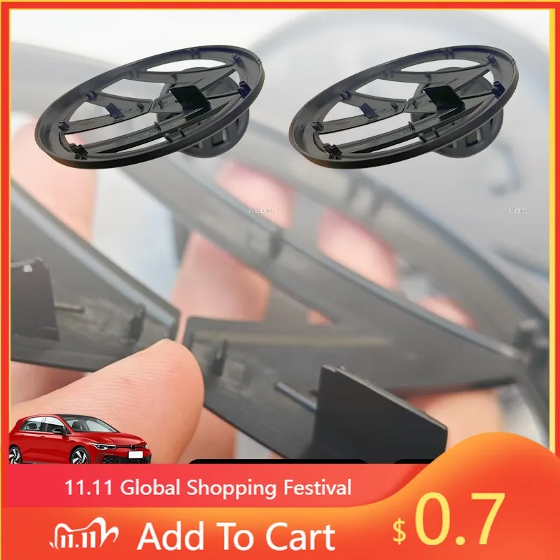 

Для Volkswagen VW внутренние наклейки чехол для ключей 137 мм 110 мм автомобильный Стайлинг передняя решетка значок задняя крышка багажника замена эмблемы для Go