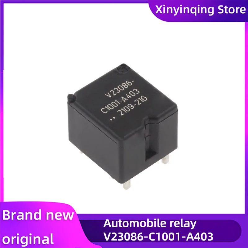 รีเลย์ใหม่และของแท้ V23086-C1001-A403 V23086C1001A403 12VDC DC12V 30A 5 ขา 12V รีเลย์สำหรับยานยนต์