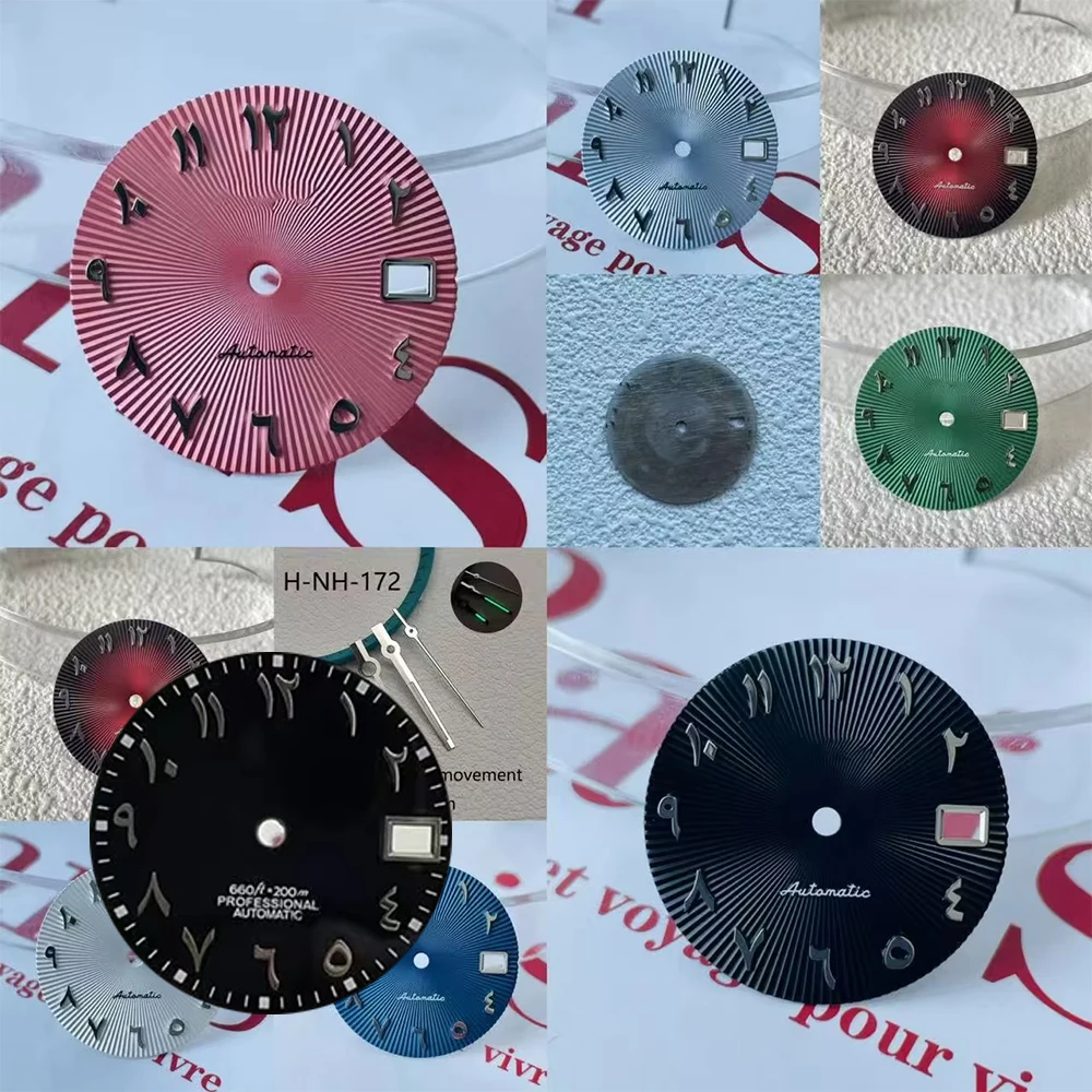 numeri-arabi-con-logo-s-da-285-mm-quadrante-singolo-per-lucernario-adatto-per-movimento-nh35-nh36-accessori-per-orologi-non-luminoso-strumento-di-riparazione-dell'orologio