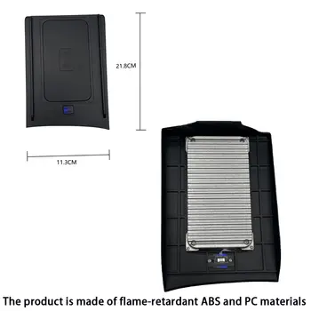 適用於雪佛蘭 Cavalier Onix Prisma Joy Plus 中央扶手箱收納盒的無線手機充電器,18W Magsafe 快速充電面板 10 最佳銷售 雪佛蘭歡樂 - №7