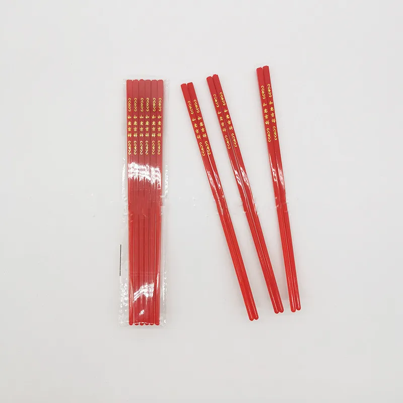 【 Red Chopsticks 】 Twelve pairs of sacrificial chopsticks with auspicious and auspicious red ingot chopsticks