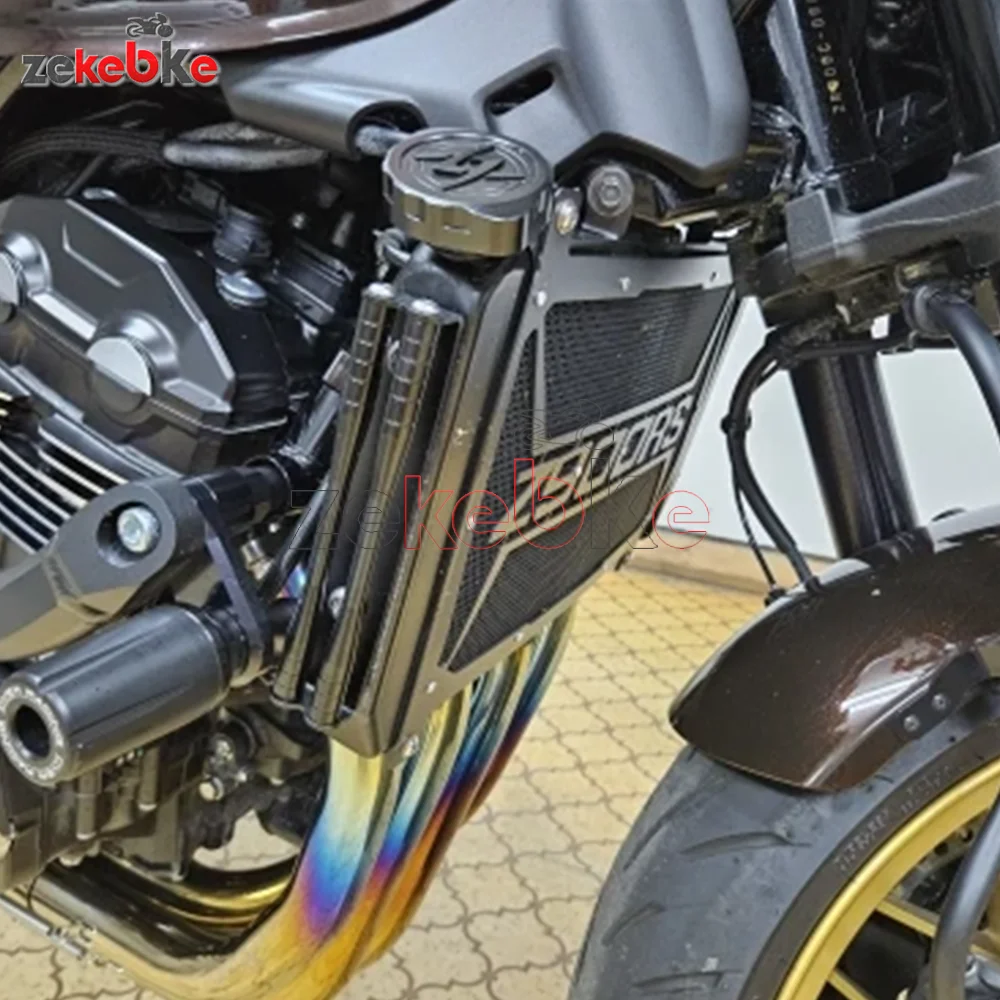 

Защита радиатора и комплект боковых кронштейнов для Kawasaki Z900RS SE Z900RS Cafe Performance/Z 900 RS 2023, Z900RS/z900SE 2021-2024