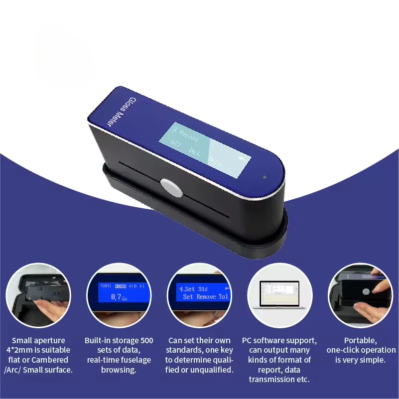 Gloss Medida Medida, Precision Tester, Clearance Promoção Range, 0-200Gu, WG60