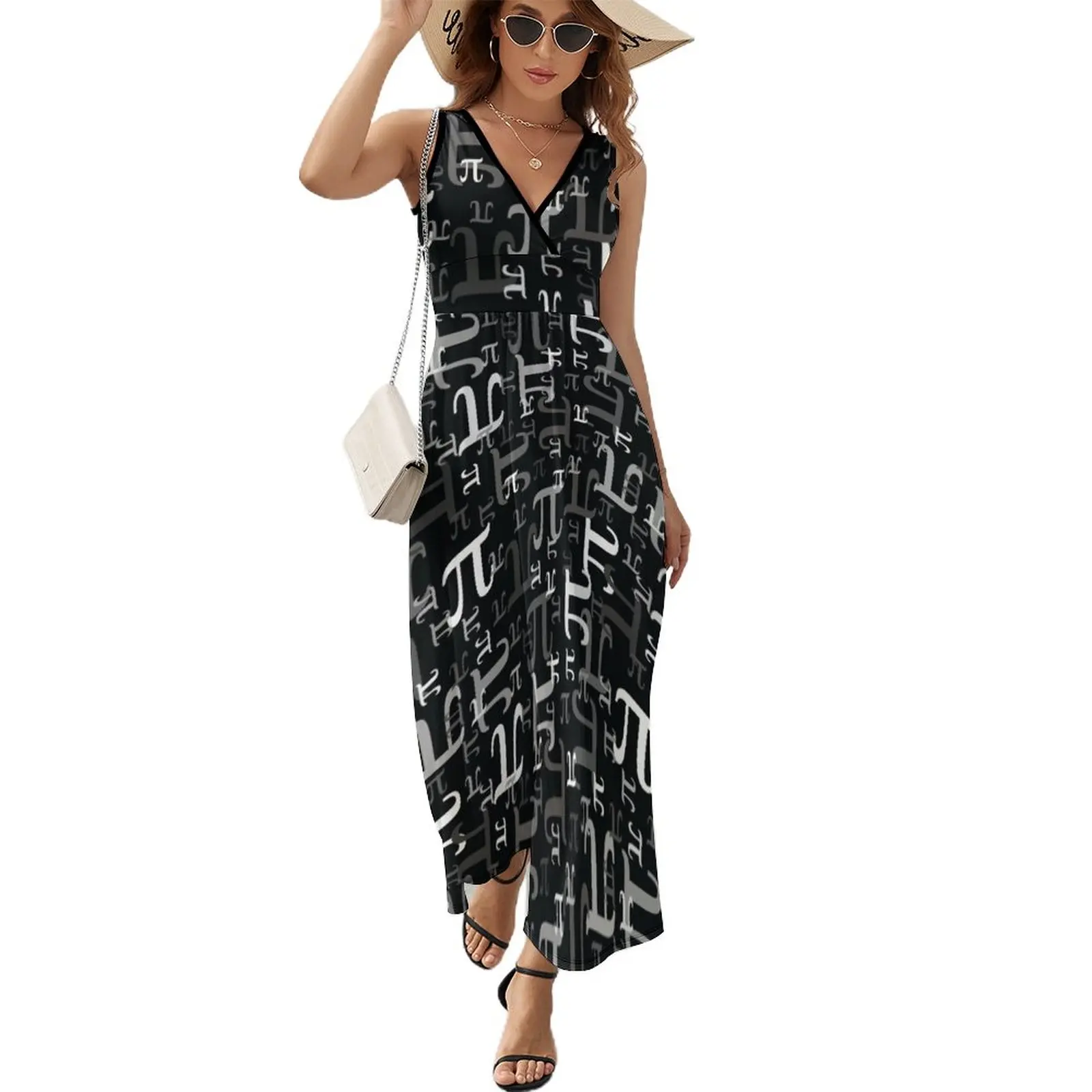 

Pieces of Pi (Dark) Sleeveless Dress Dress women dresses summer