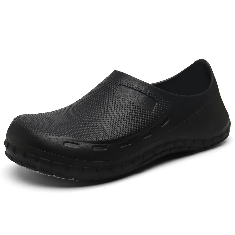 Unisex Shoes Lightweight EVA Loafers Waterproof Oil-proof Kitchen Work Shoes Men Women Chef Shoes Unisex Casual Loafers Footwear