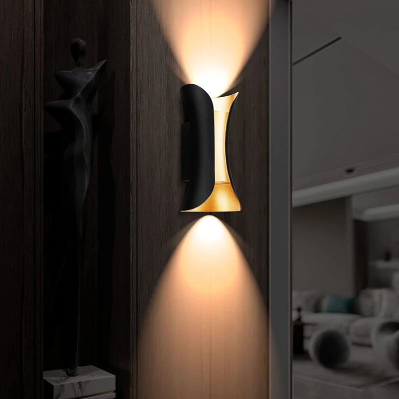 LED Wall Lamp 10W Aluminum IP65 Waterproof Outdoor Wall Lights Garden Porch Modern Indoor Sconce Lamp Decor Lighting-ABLA