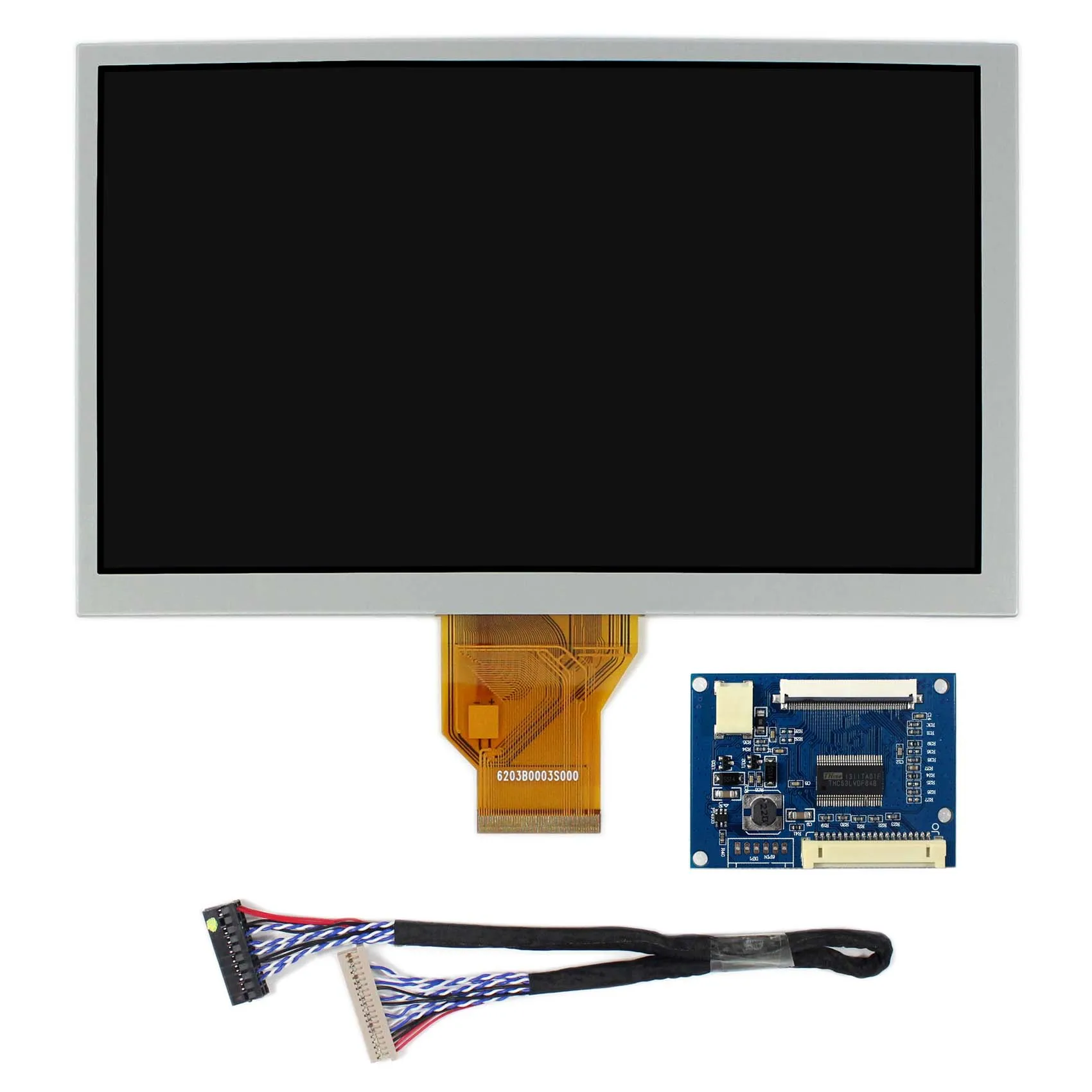 8inch 800x480 LCD Screen AT080TN64 with Tcon Board LVDS To TTL LCD Controller