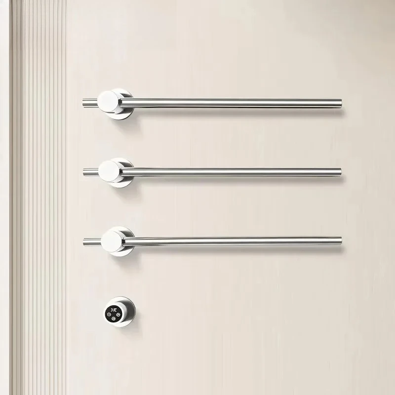 High Quality Heated Recessed Electric Towel Rack with Stainless Steel for Hotel Villa Apartment Bathrooms
