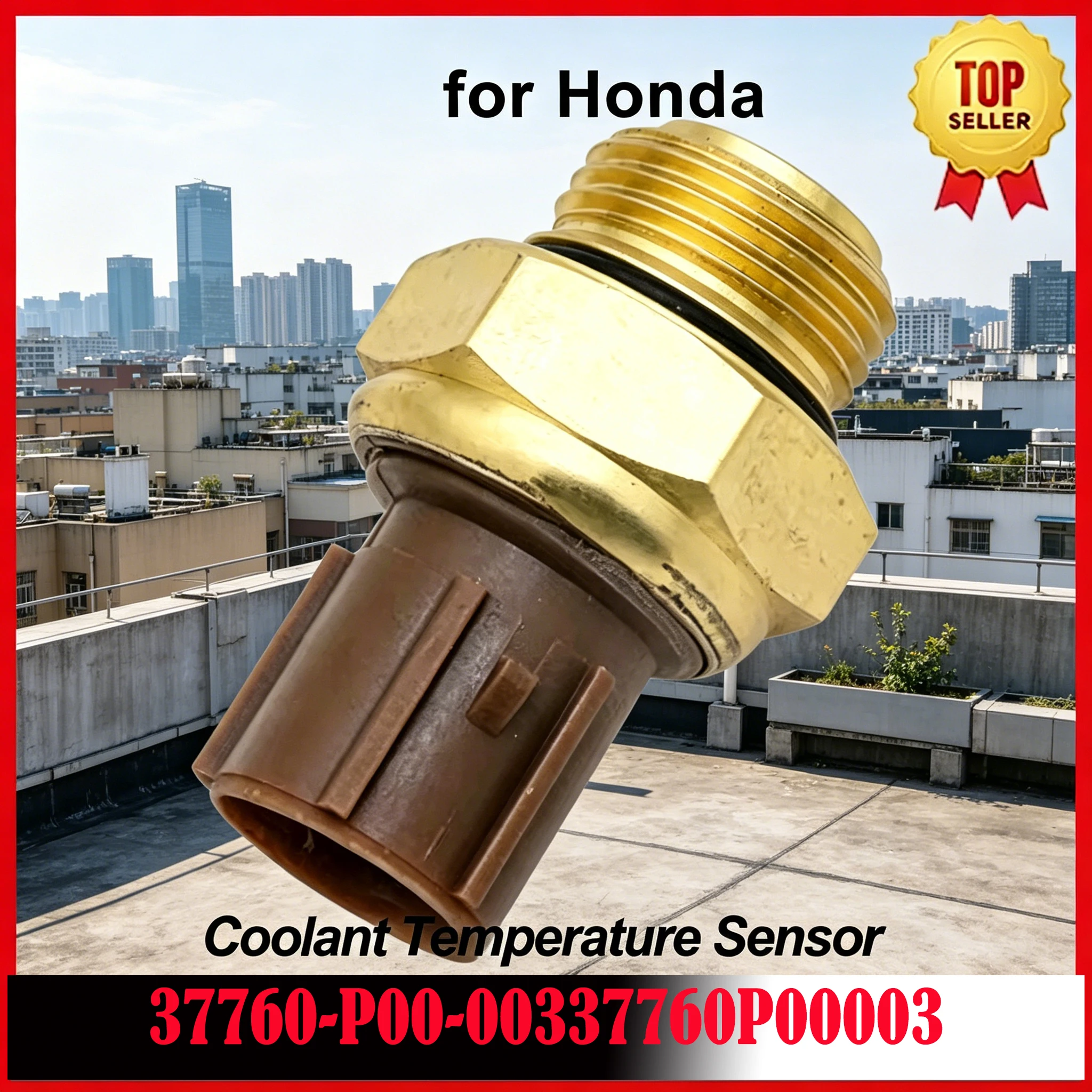 Radiator Coolant Fan Temperature Sensor Switch 37760-P00-003 377600-P00-004 for Acura Honda Accord Civic CR-V Odyssey Pilot