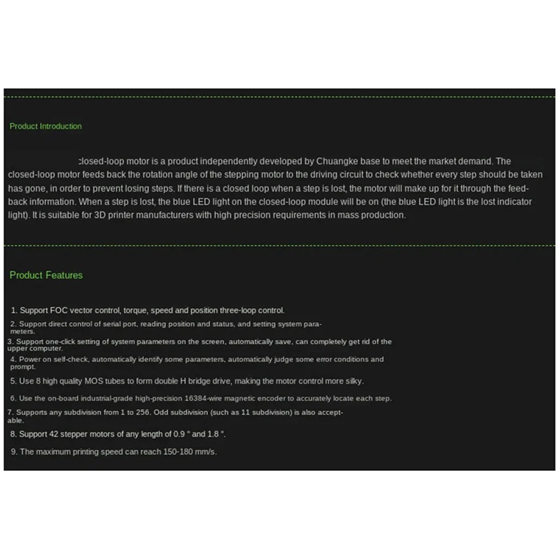 

Хорошо сделано-SERVO42C 42, драйвер шагового двигателя с замкнутым контуром, набор ЧПУ, ультра-тихая замена для TMC2209, замена 3D-принтера A