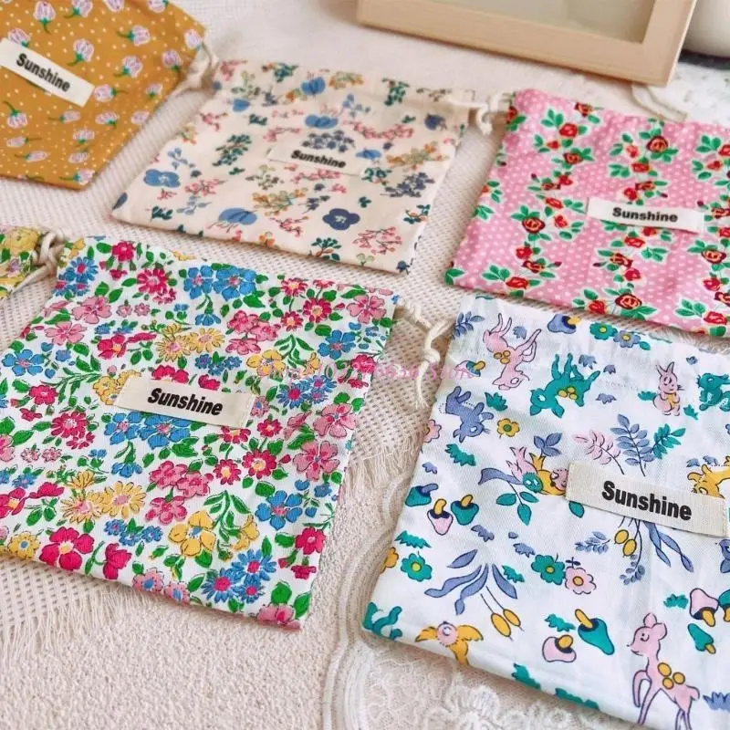 

R6FD Держатель для соски с цветочным узором Чехол Держатель для соски со шнурком