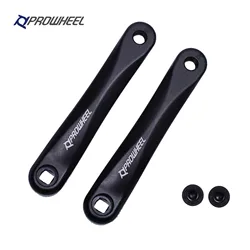 Prowheel-Ebike Crank Arm para bicicleta elétrica, Black Bike Crank Arm, Mid Motor Montado, Torque, 152mm, 160mm, 165mm, 170mm, 175mm, 1 Par