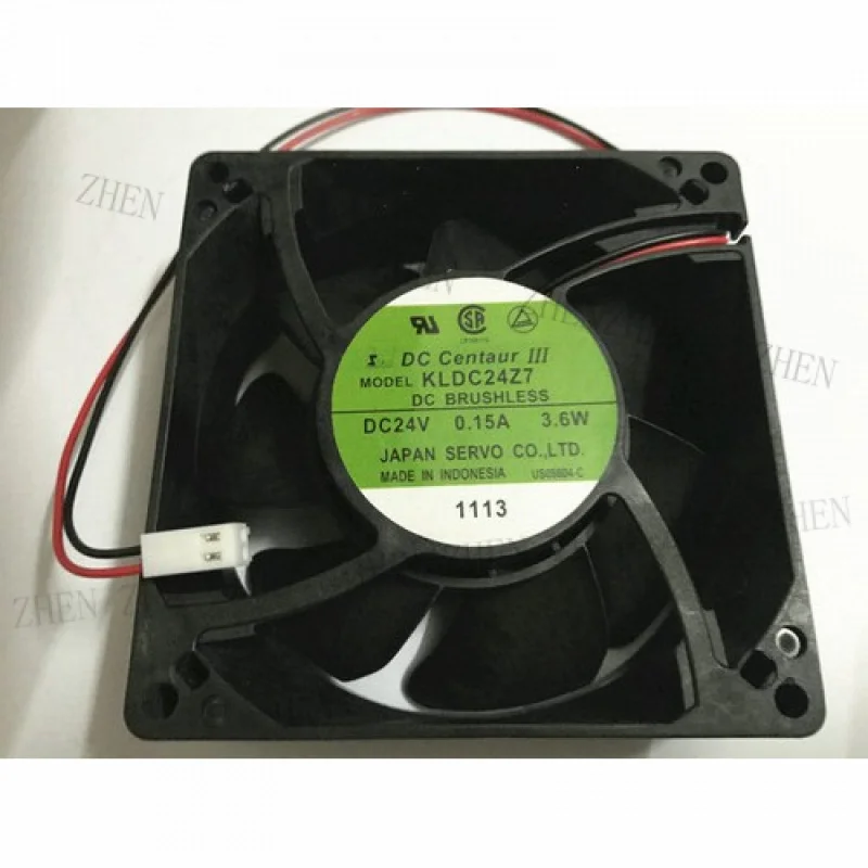 

Y 1 шт. SERVO 9232 KLDC24Z7 DC24V 0,15A 3,6 Вт 2-проводной инверторный вентилятор охлаждения устройства #