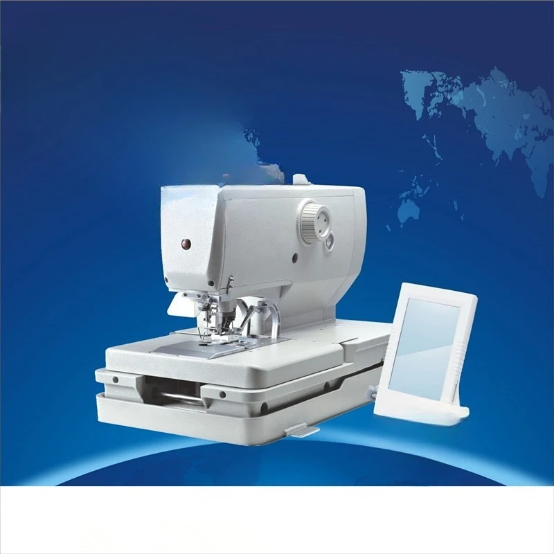 Round head keyhole machine, industrial sewing machine, automatic round head keyhole machine
