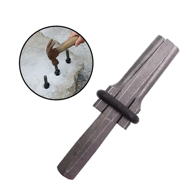 1/5/10pcs 16mm 18mm Stone Splitting Wedges Heavy Duty Stone Separation Tool Feather Shims Concrete Rock Marble Granite Hand Tool