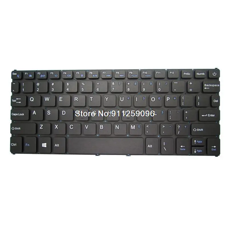 Laptop Keyboard For EVOO 10.1 Ultra Thin EV-C-101-1 EV-C-101-1-BK EV-C-101-1-BL EV-C-101-1-PK English US New