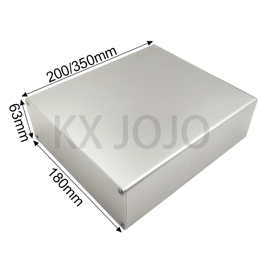 

Aluminum Enclosure 180*63*200/350mm Silver Black Case PCB DIY Instrument Electronic Project Protective Cover Box