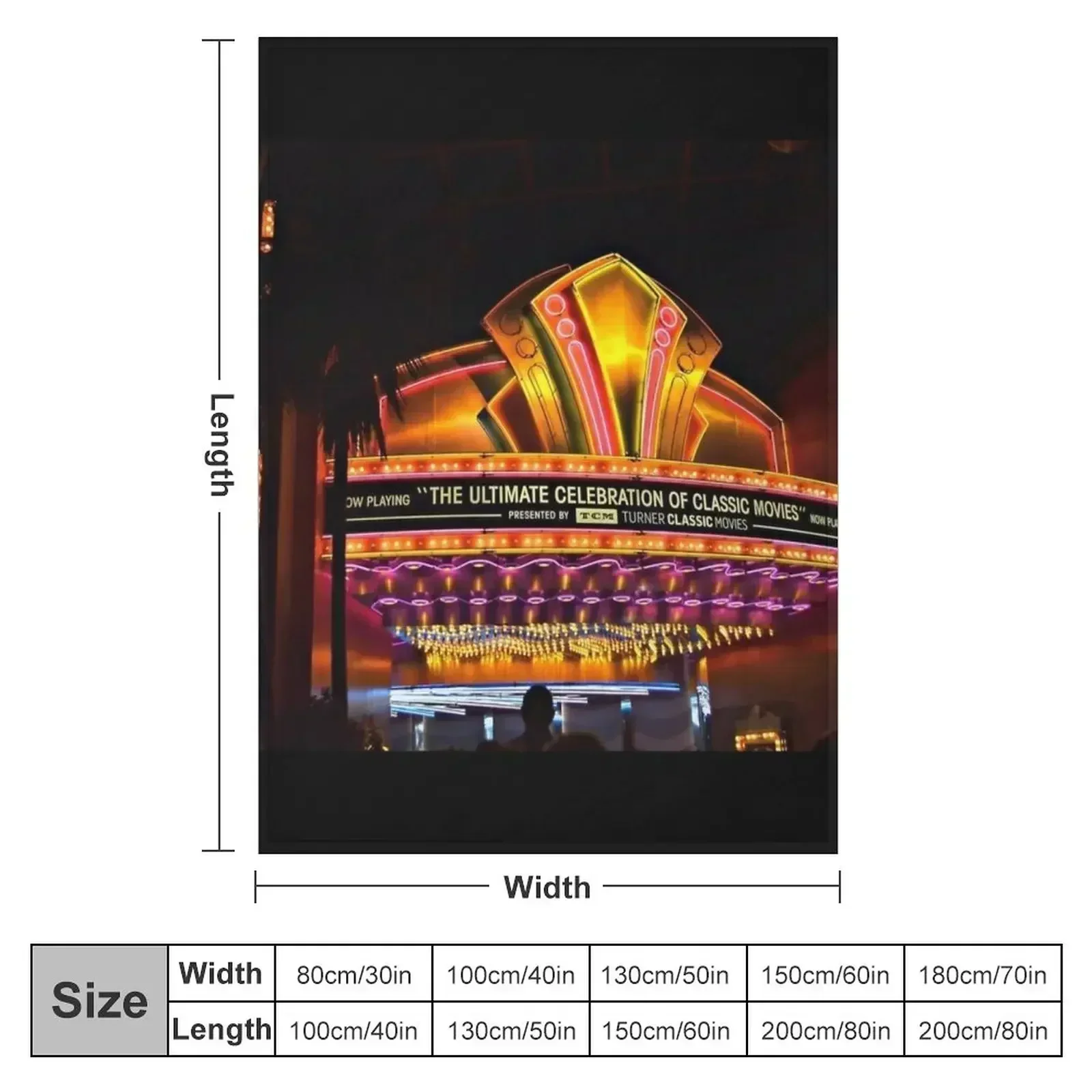 The Ultimate Celebration of Classic Movies Throw Blanket couch cozy soft plush fuzzy picnic outdoor blanket