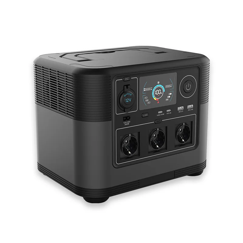 

Dual USB Quick Charge 3.0 Высокоскоростная автоматическая аварийная резервная батарея 1200 Вт Портативная электростанция с ручкой для автомобиля